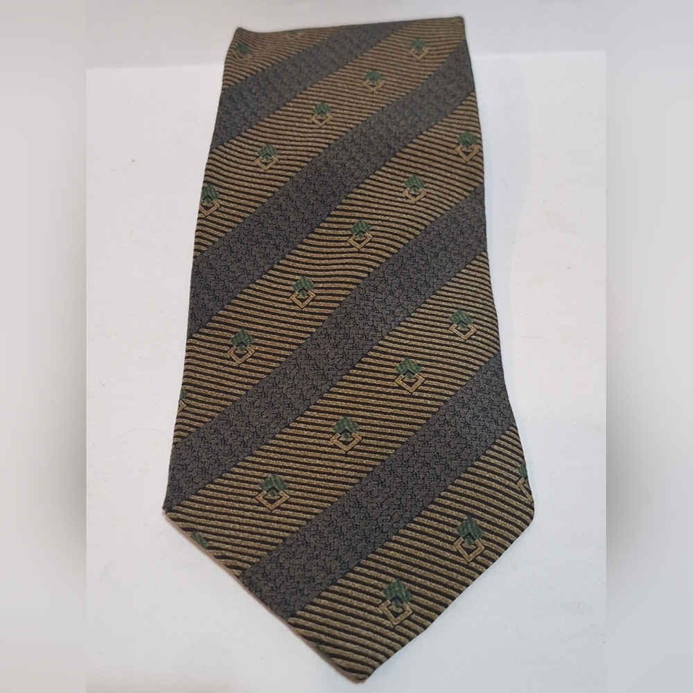 Giorgio Armani Cravatte Silk Tie Made In Italy